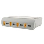 ToolkitRC Q4AC 4x50W 5A AC 100W 4 Port DC Smart Discharger Charger XT60 Optional for 1-4S Lipo Battery